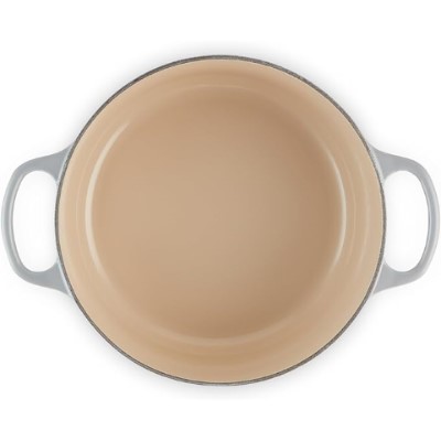 additioanl image for  Le Creuset Rd. Casserole Mist Grey 24 cm 