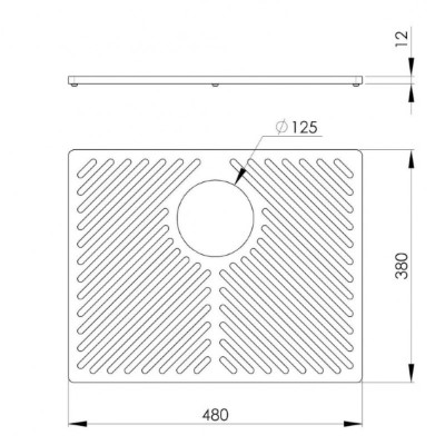 additioanl image for  Foster Black Composit Grid 