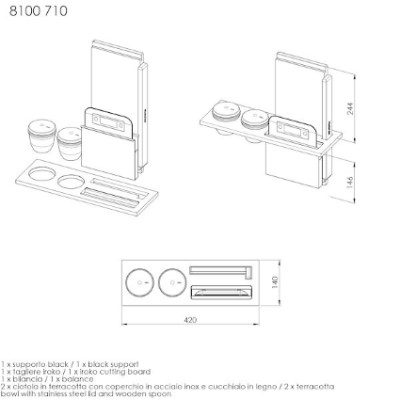 additioanl image for  Foster Accessory Holder Kit ''G'' 