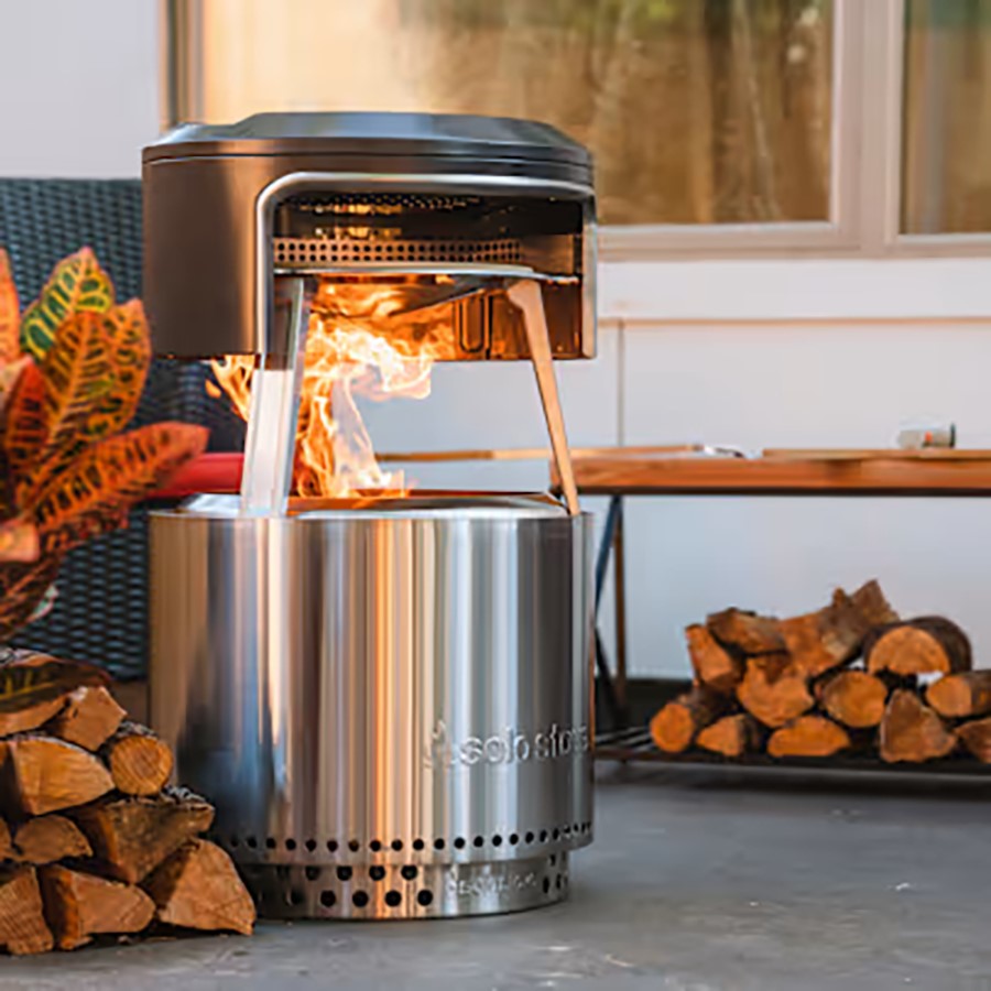 additioanl image for  Pi Fire Pit Pizza Oven System for Bonfir 