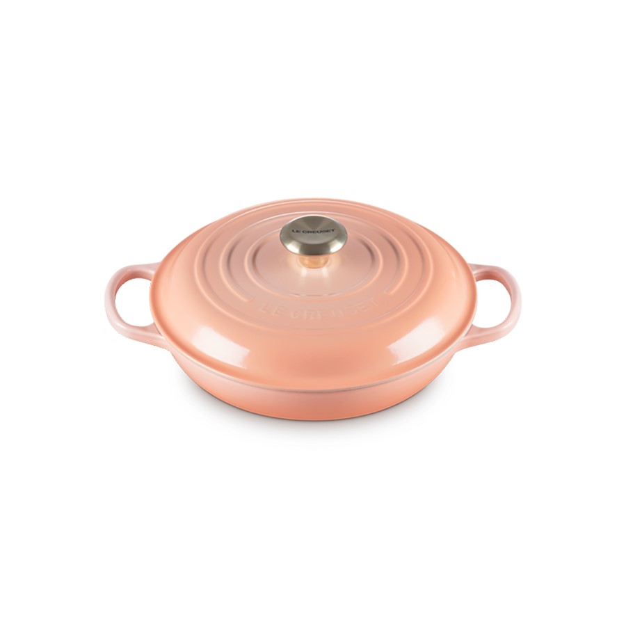 additioanl image for  Le Creuset Low Casserole Peche 26 cm 