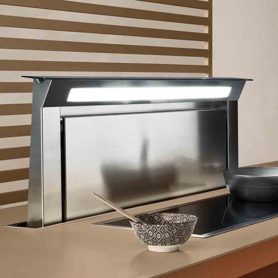 additioanl image for  Falmec Hood Downdraft Black Glass 120 cm 