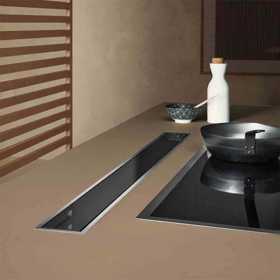 additioanl image for  Falmec Hood Downdraft Black Glass 120 cm 