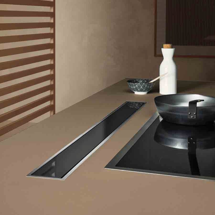 additioanl image for  Falmec Hood Downdraft Black Glass 90 cm 