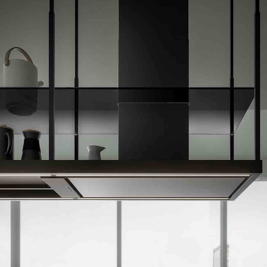additioanl image for  Falmec Hood Island Europa Black 800 m3/h 