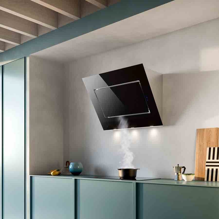 additioanl image for  Falmec Hood Quasar Evo Plus Black 120 cm 