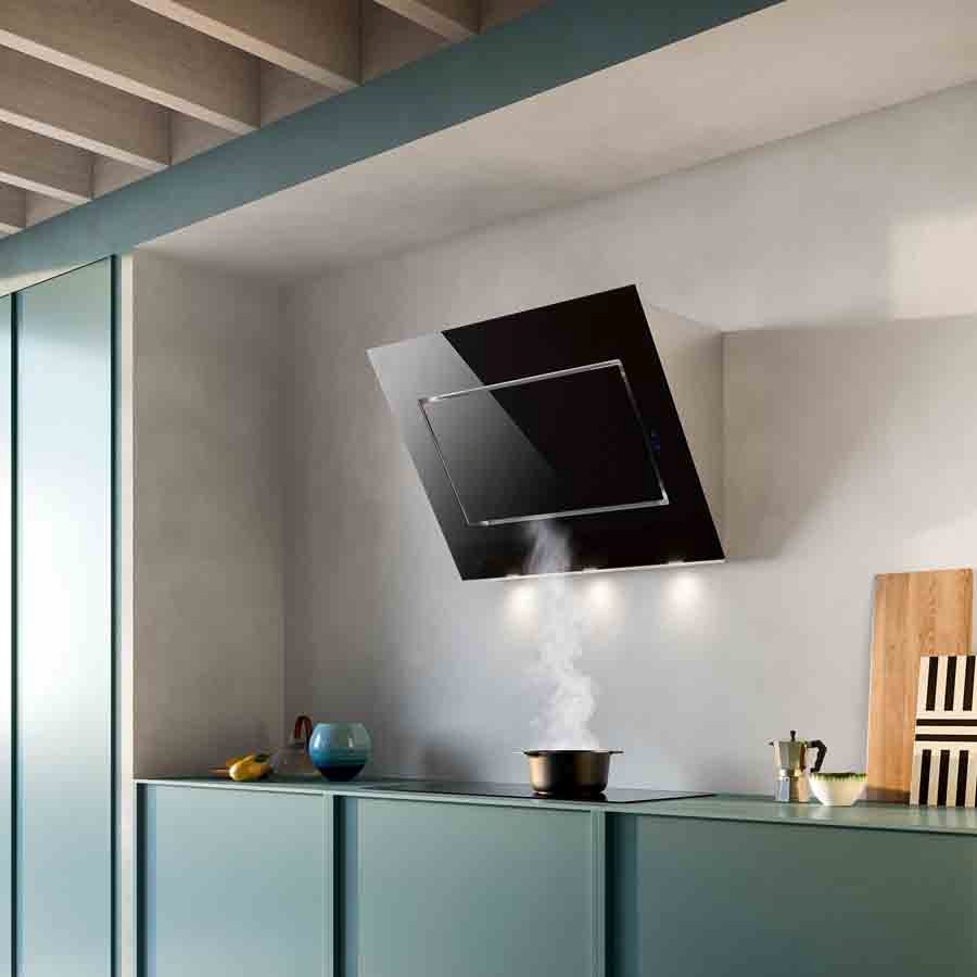 additioanl image for  Falmec Hood Quasar Evo Black 80 cm 