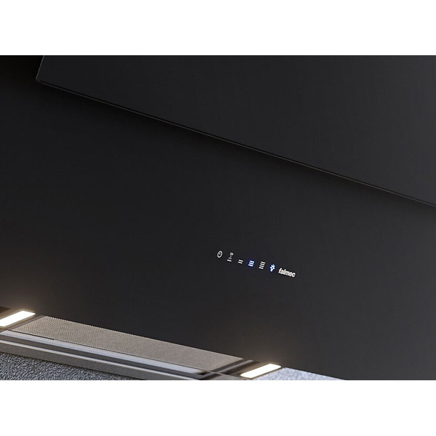 additioanl image for  Falmec Hood Verso Easy Black Glass 85 cm 