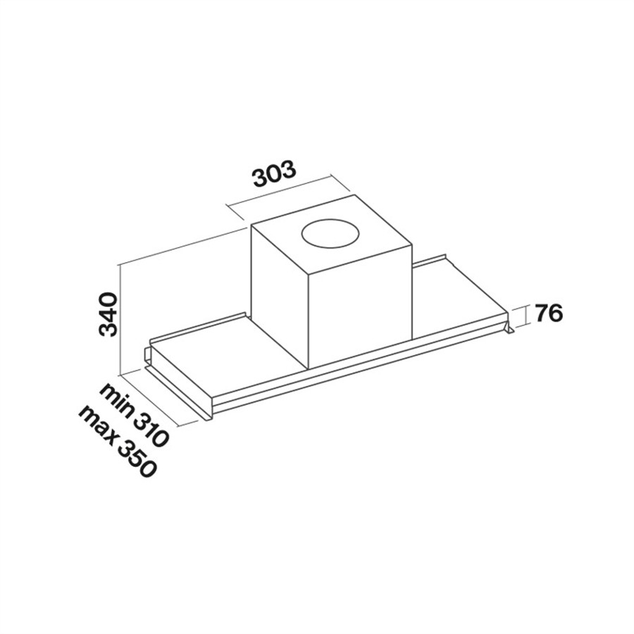 additioanl image for  Falmec Hood Virgola Evolution 120 cm 
