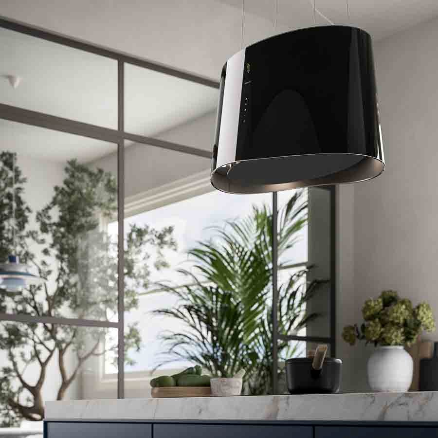 additioanl image for  Falmec Hood Mare E-ION Black Glass 66 cm 