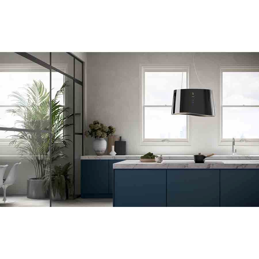 additioanl image for  Falmec Hood Mare E-ION Black Glass 66 cm 