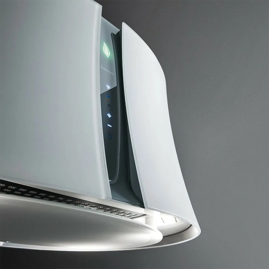 additioanl image for  Falmec Hood Zephiro White Glass 67 cm 