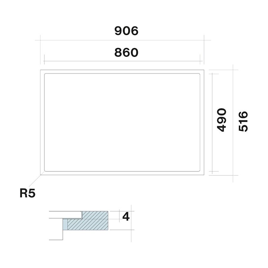 additioanl image for  Falmec Induction Hob 5 Zones 90 cm 
