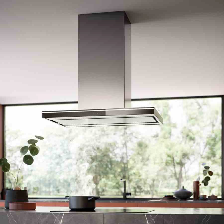 additioanl image for  Falmec Hood Lumina Evo Glass Inox120 cm 