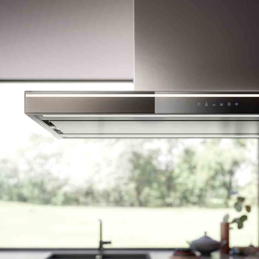 additioanl image for  Falmec Hood Lumina Evo Glass Inox120 cm 