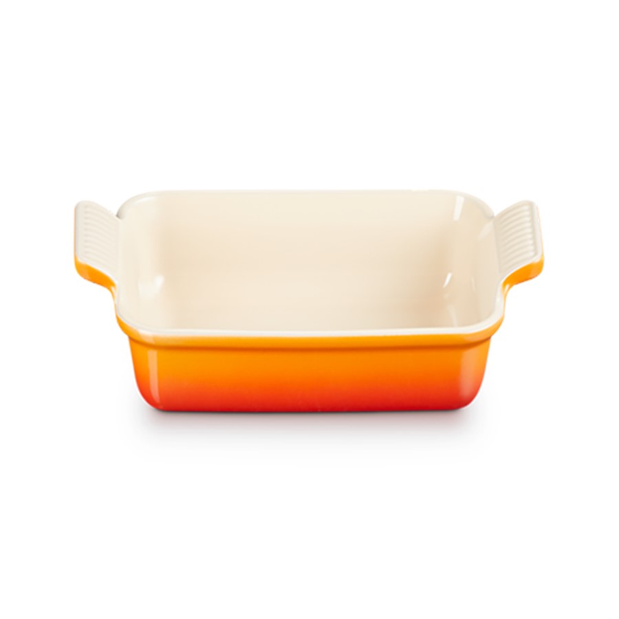 additioanl image for  Le Creuset Gratin Rect. Dish Flame 19 cm 