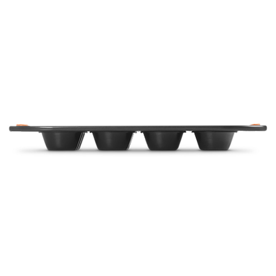 additioanl image for  Le Creuset 12 Mini-Cup Muffin Black Tray 