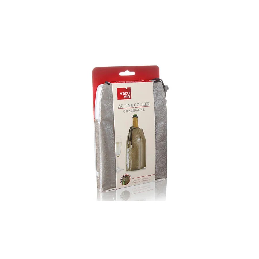 additioanl image for  Vacuvin Champagne Cooler Sleeve Platinum 