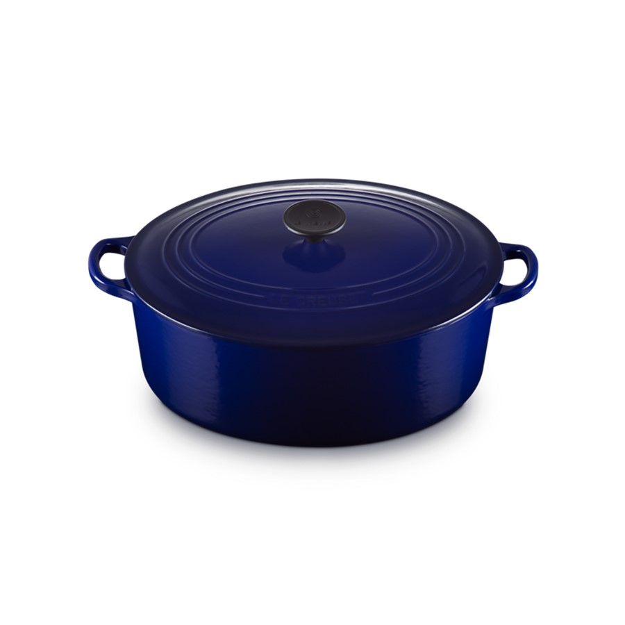 additioanl image for  Le Creuset Oval Braiser Indigo 31 cm 