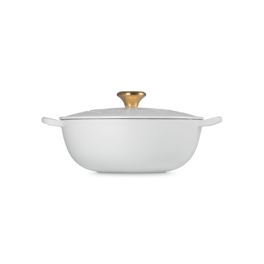 additioanl image for  Le Creseut Holly Soup Pot White 26cm 