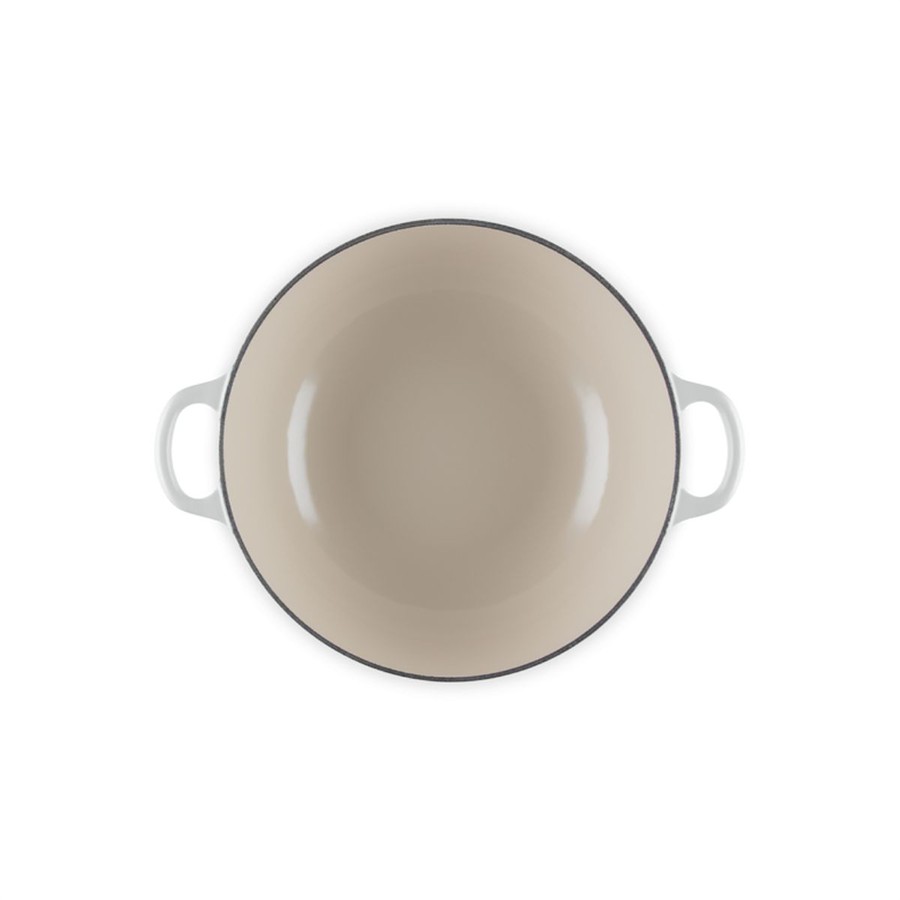additioanl image for  Le Creseut Holly Soup Pot White 26cm 