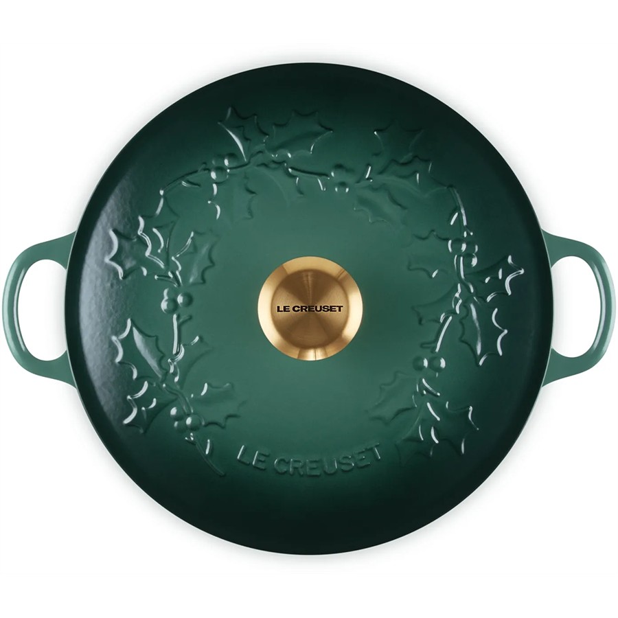 additioanl image for  Le Creuset Holly Soup Pot Artichaut 26cm 