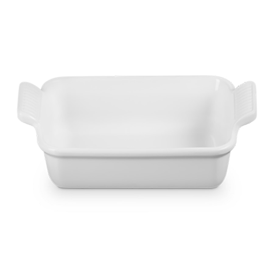 additioanl image for  Le Creuset Gratin Rect Dish White 19 cm 