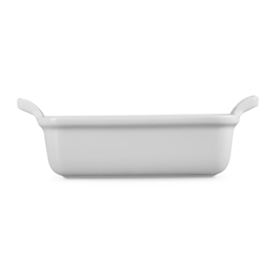 additioanl image for  Le Creuset Gratin Rect Dish White 19 cm 