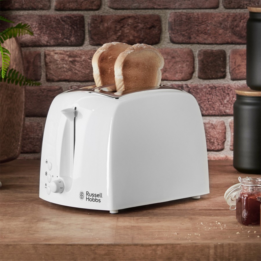 additioanl image for  Russell Hobbs Toaster 2 Slice White 