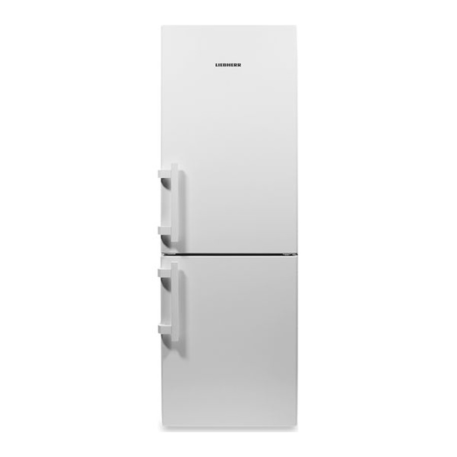 product image Liebherr Fridge Freezer White 182x60 cm No Frost -