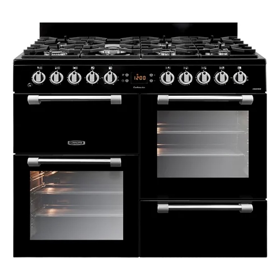product image Leisure 100 cm Dual Range Cooker Black H 90.0cm x D 60.0cm x W 100.0cm