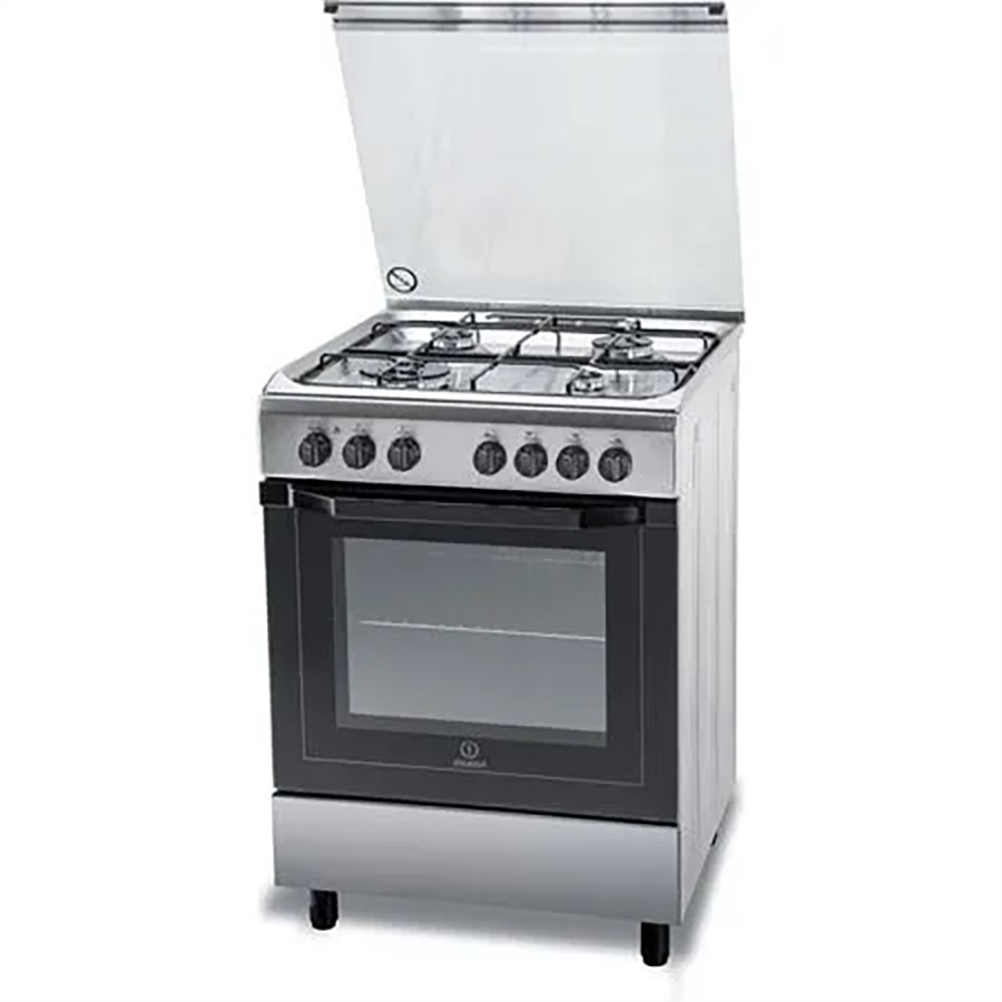 product image Indesit Cooker Dual S/Steel 60 x 60 cm H 85.0cm x W 60.0cm x D 60.0cm