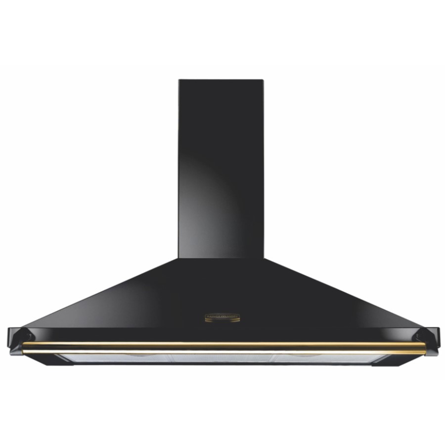 product image RangeM Class 90 cm Hood Black/Brass H 101.0  cm x W 198.8 cm x D 49.0 cm