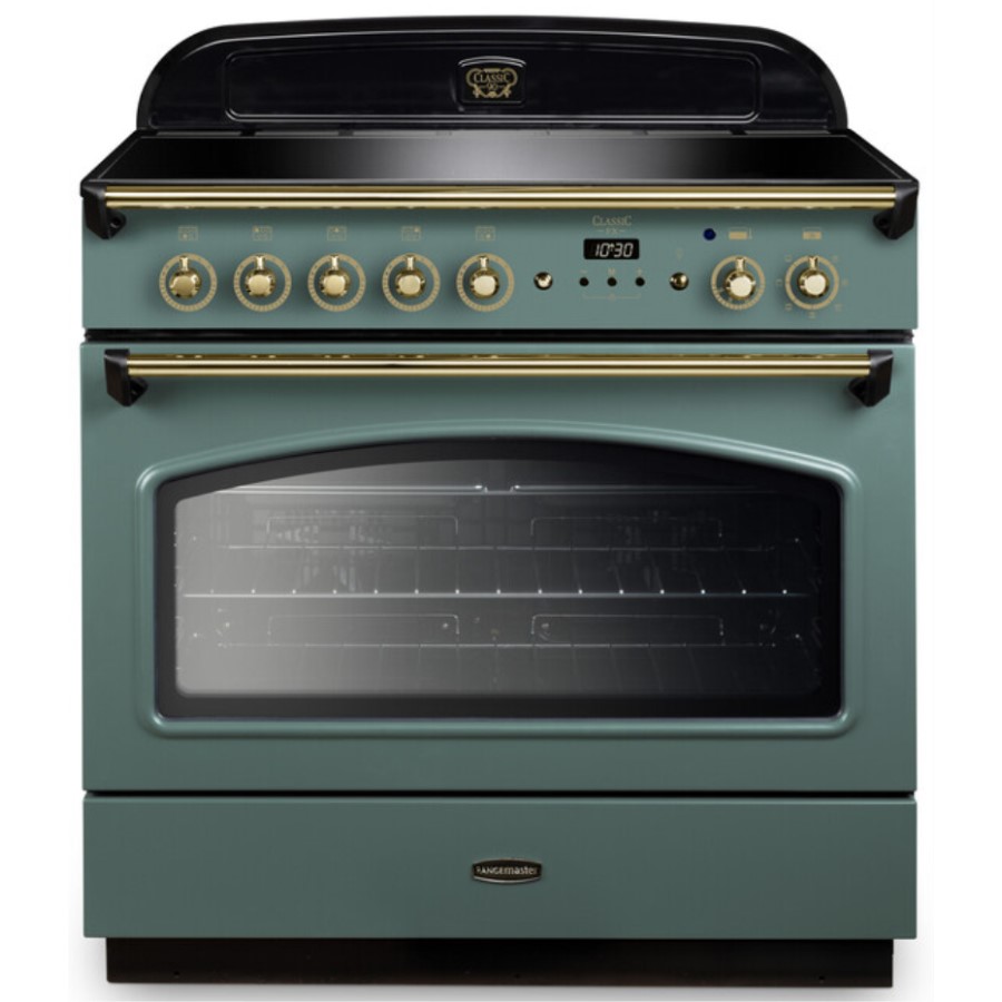 product image RangeM Class FX 90 Ind. Mineral Green H 90.5/93.0 cm x W 90.0 cm x D 60.7 cm