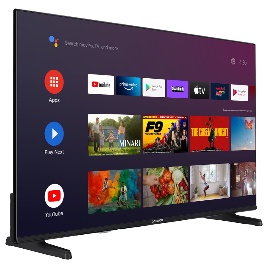 product image Daewoo TV 32 in HD-HDR Google Android 32"