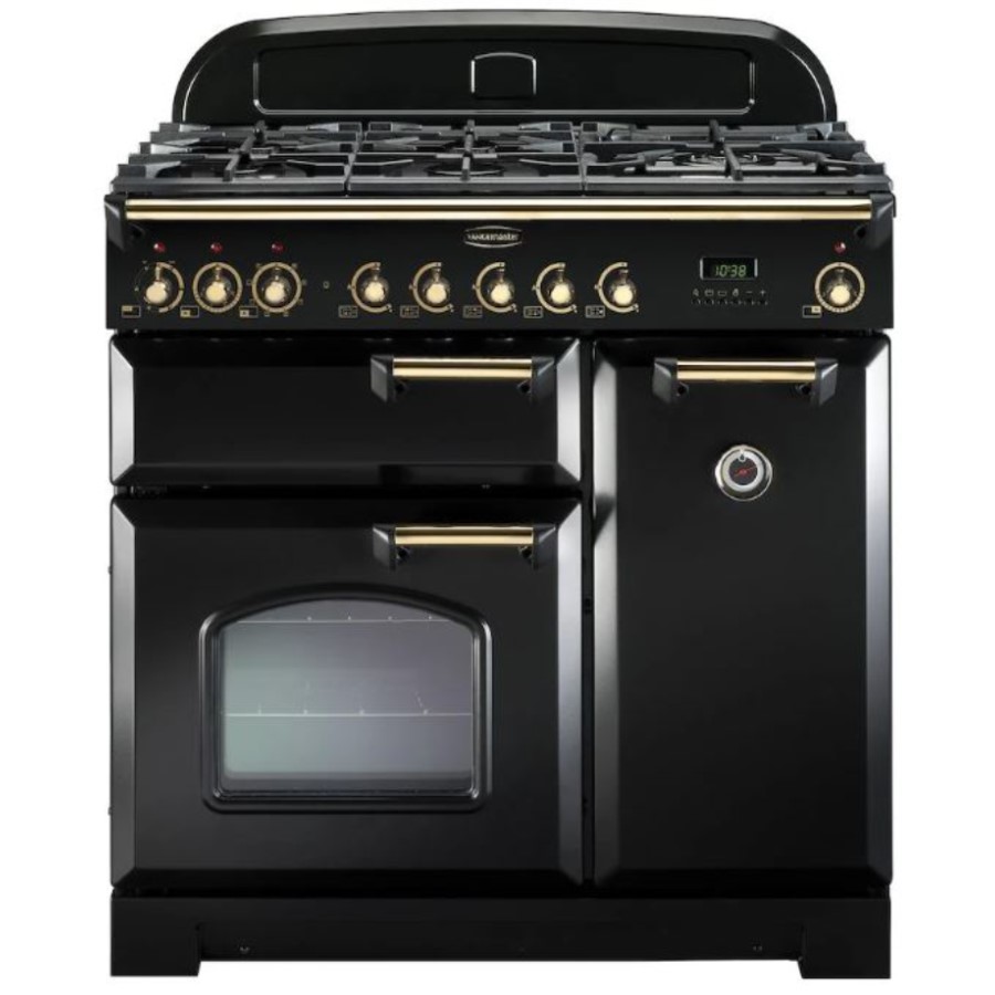 product image RangeM Class DL 90 DF Black Brass H 89.50 / 93.50 cm  x W 90.00 x D 66.60 cm
