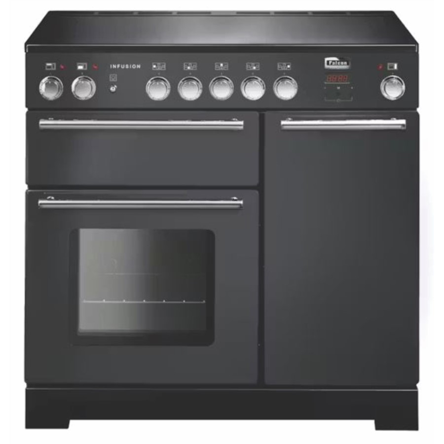 product image RangeM Infusion 90 Ind. Cooker Slate H 90.5 / 93.0 cm x W 109.2 cm x D 60.8 cm