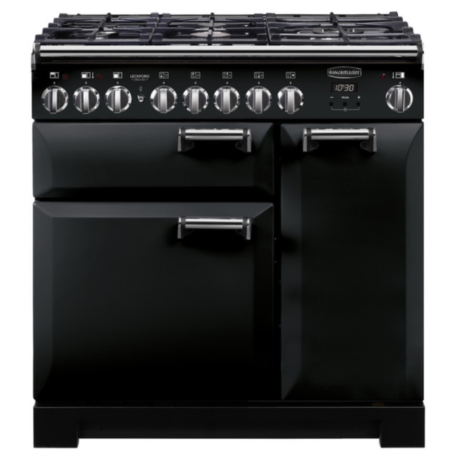 product image RangeM Leckford Deluxe 90 DF - Black H 90.5 / 93.0 cm x W 90.0 cm x D 60.5 cm