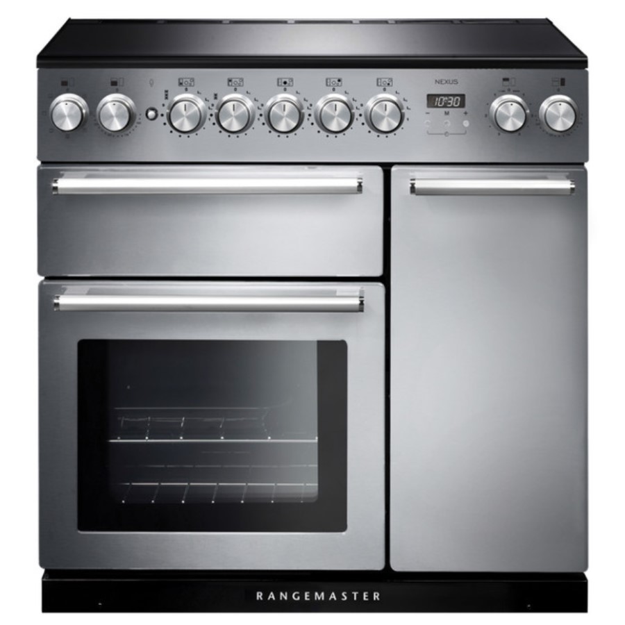 product image RangeM Nexus 90 IND. St/Steel Chrome H 90.5 / 93.0 cm x W 90.0 cm x D 60.8 cm