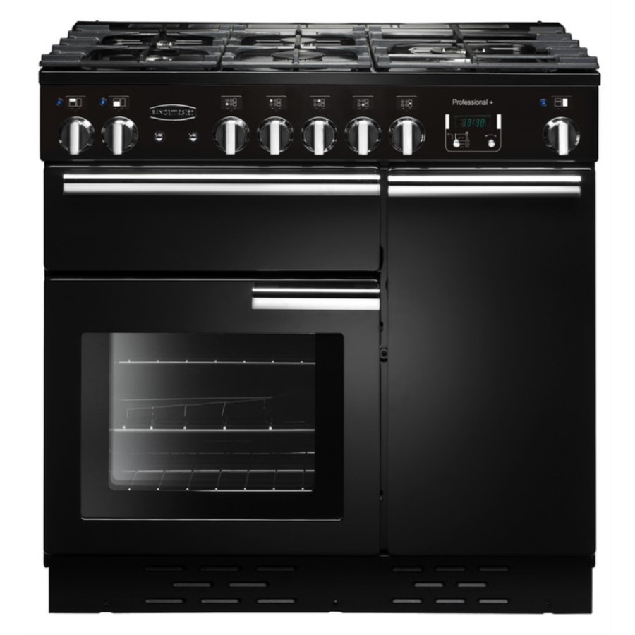 product image RangeM Professional Plus 90 DF Black H 90.50 / 93.00 cm x W 90.00 cm x D 60.40 cm