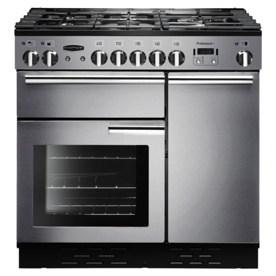 product image RangeM Professional Plus 90 DF St/Steel H 90.50 / 93.00 cm x W 90.00 cm x D 60.40 cm
