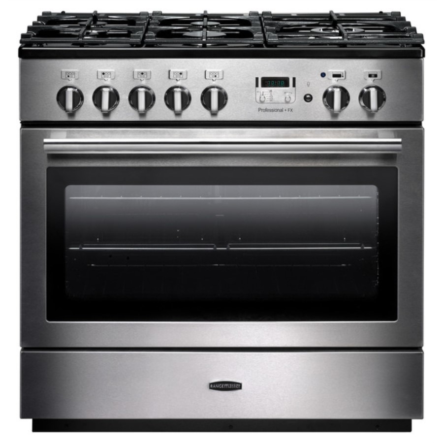 product image RangeM Professional Plus FX 90 DF St/St H 90.50 / 93.00 cm x W 90.00 cm x D 60.80 cm