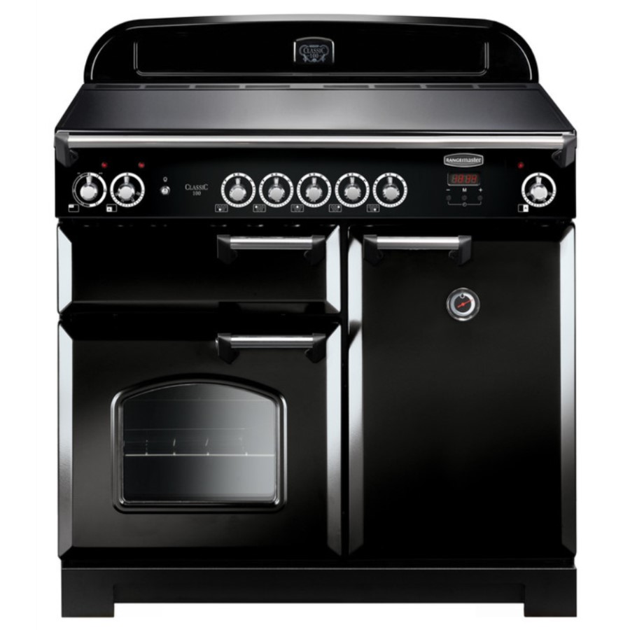 product image RangeM Class 100 IND. Black Chrome H 90.5/93.0 cm x W 99.4 cm x D 60.8 cm