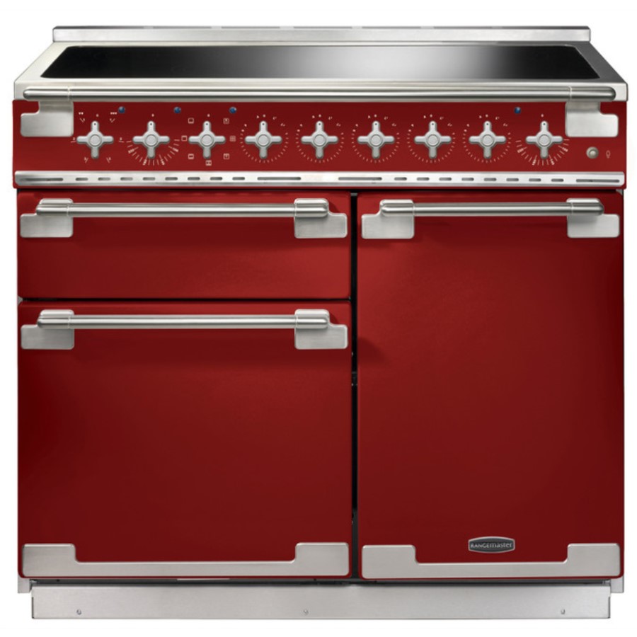 product image RangeM Elise 100 IND. Cherry Red H 91.0 / 93.5 cm x W 99.4 cm x D 60.0 cm