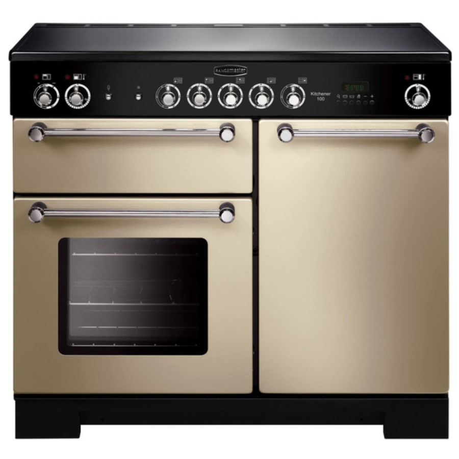 product image RangeM Kitchener 100 CER. Cream Chrome H 201.50 cm x W 59.70 cm x D 67.50 cm
