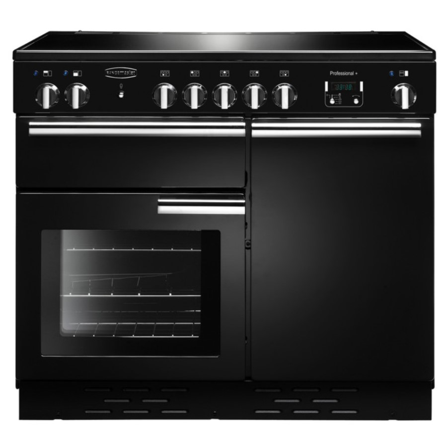 product image RangeM Professional Plus 100 CER. Black H 90.50 / 93.00 cm x W 99.40 cm x D 60.80 cm