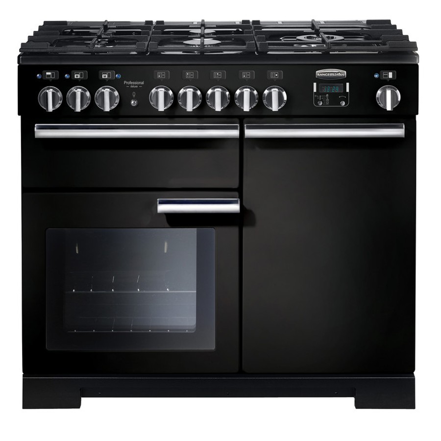 product image RangeM Professional DL 100 DF Black H 90.5/93.0cm x D 64.5cm x W 99.4cm