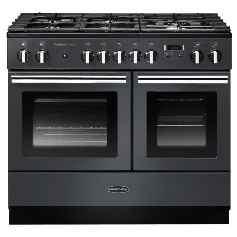 product image RangeM Professional Plus 100 FX DF Slate H 90.50 / 93.00 cm x W 99.40 cm x D 60.40 cm