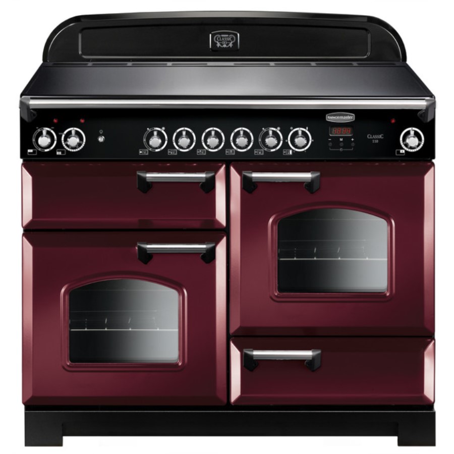 product image RangeM Class 110 Ceramic Cranberry Chrom H 90.5/93.0 cm x W 110.0 cm x D 60.8 cm