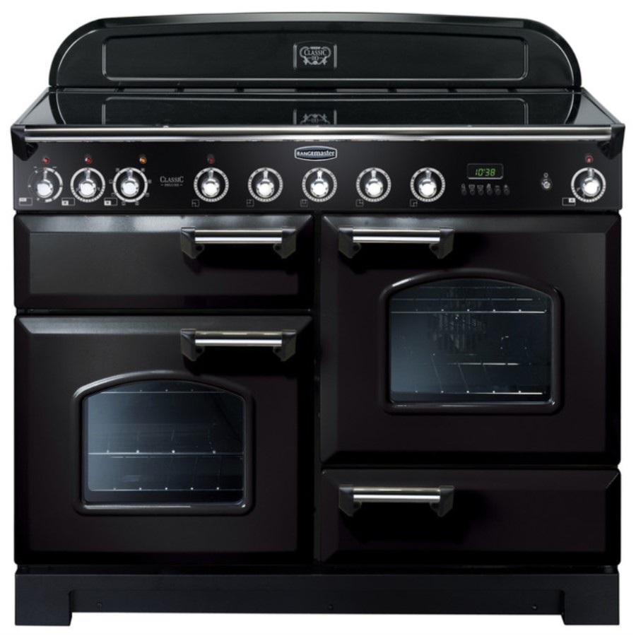 product image RangeM Class DL 110 IND. Black Chrome H 90.5/93.0 cm x W 110.0 cm x D 60.8 cm